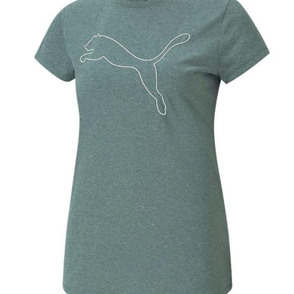 PUMA RTG Heather Logo Tee Size XS